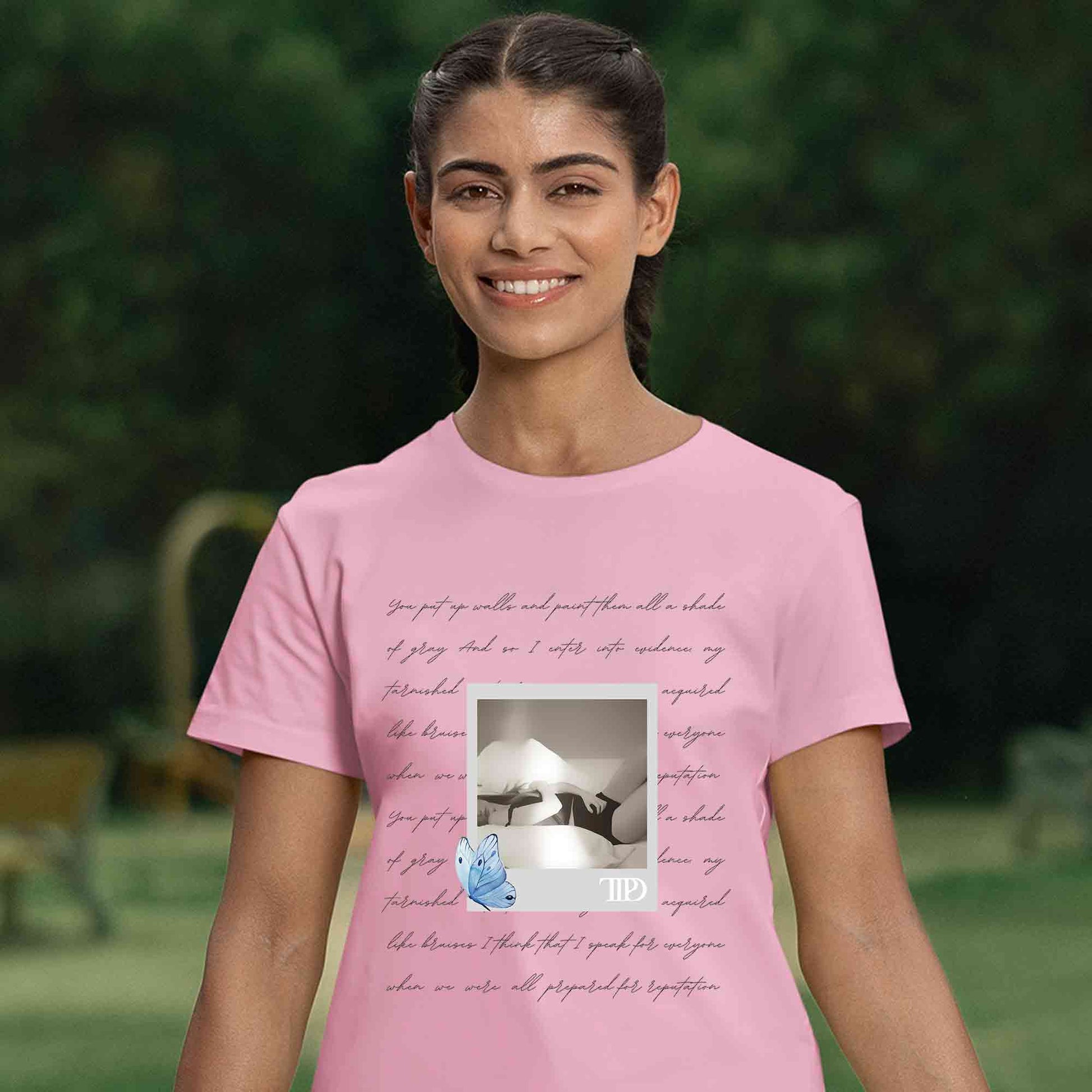 taylor swift tortured poets department t-shirt music band buy online united states of america usa the banyan tee tbt men women girls boys unisex baby pink