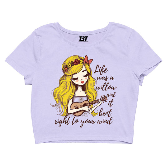 taylor swift willow crop top music band buy online united states of america usa the banyan tee tbt men women girls boys unisex s