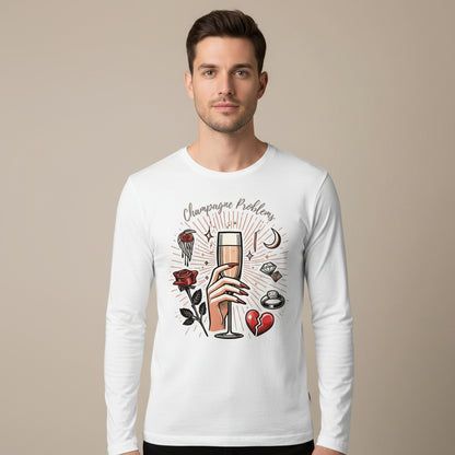 taylor swift champagne problems full sleeves long sleeves music band buy online india the banyan tee tbt men women girls boys unisex white