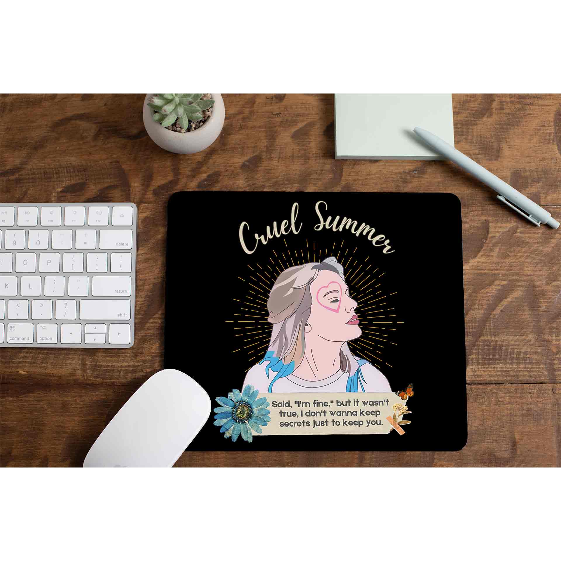 taylor swift cruel summer mousepad logitech large music band buy online united states of america usa the banyan tee tbt men women girls boys unisex