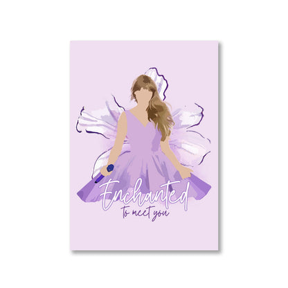 taylor swift enchanted poster wall art buy online united states of america usa the banyan tee tbt a4