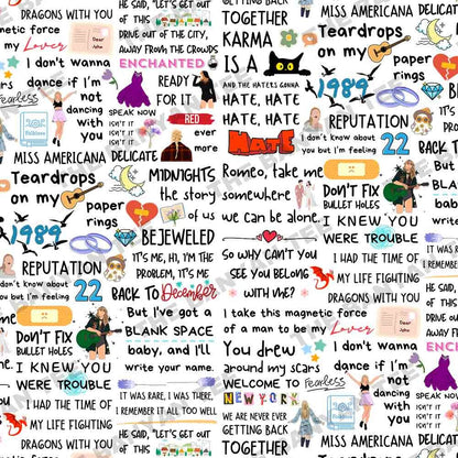 AOP Bomber Jacket - Swiftie Paradise