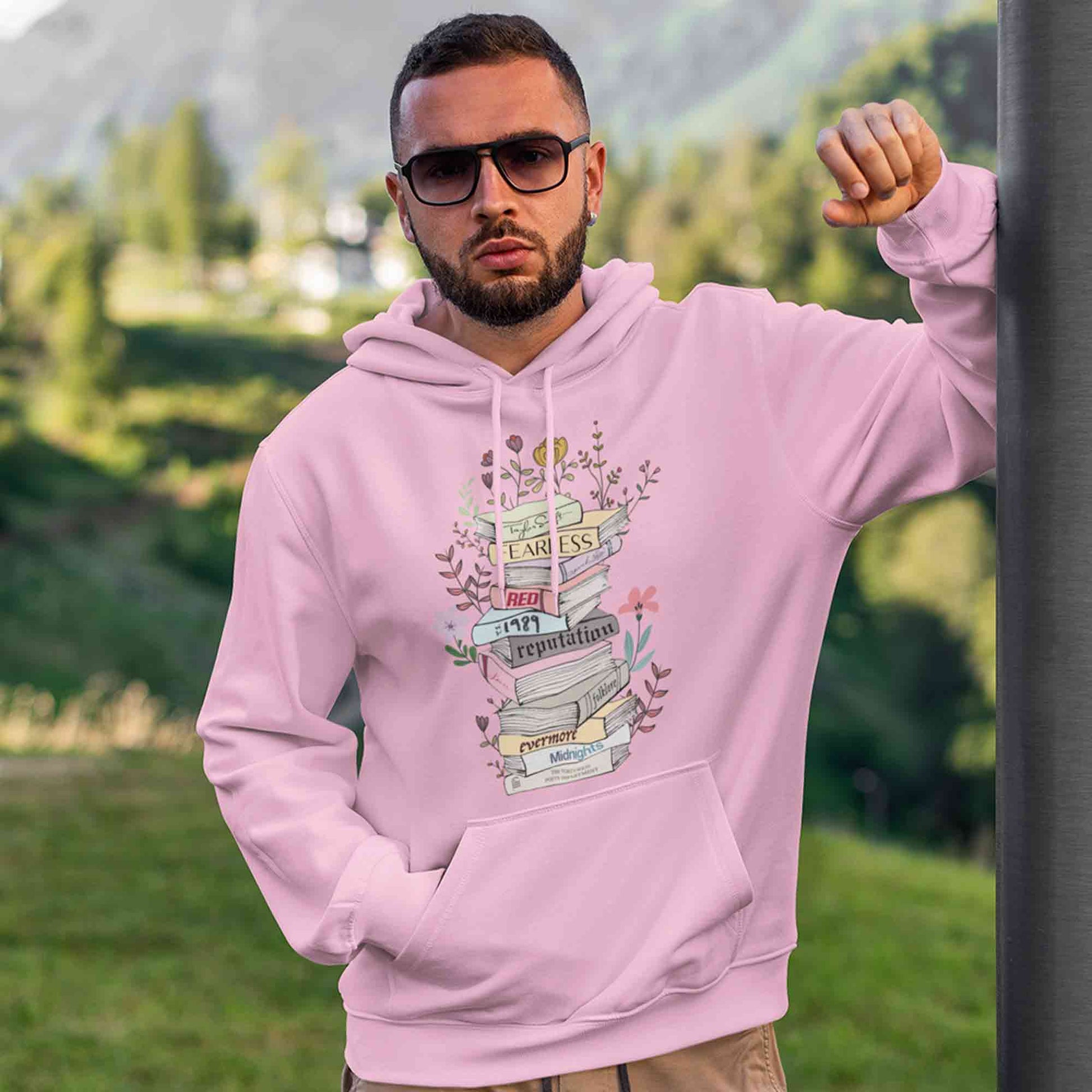 taylor swift the tale of tunes hoodie hooded sweatshirt winterwear music band buy online united states usa the banyan tee tbt men women girls boys unisex baby pink