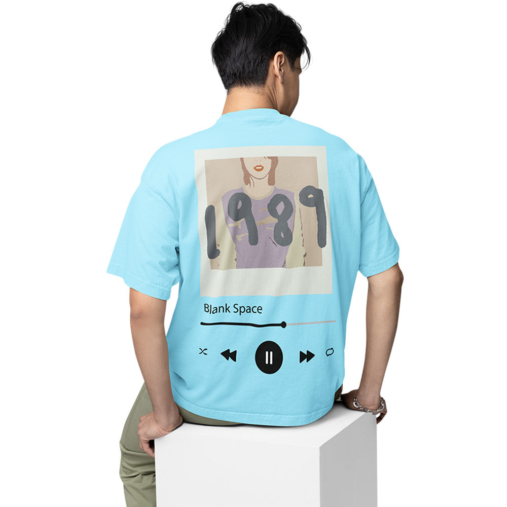 taylor swift oversized t shirt - blank space music t-shirt baby blue buy online india the banyan tee tbt men women girls boys unisex