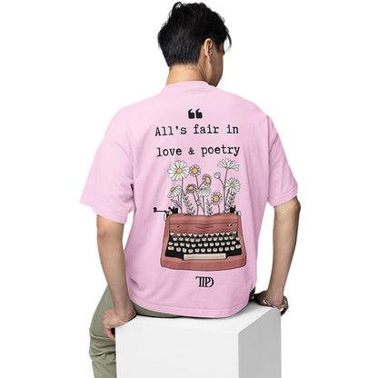 taylor swift oversized t shirt - love & poetry music t-shirt baby pink buy online india the banyan tee tbt men women girls boys unisex