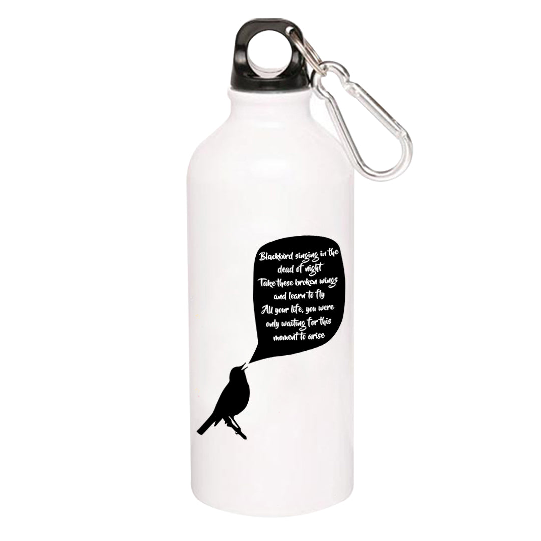 Blackbird The Beatles Sipper Metal Water Bottle The Banyan Tee TBT
