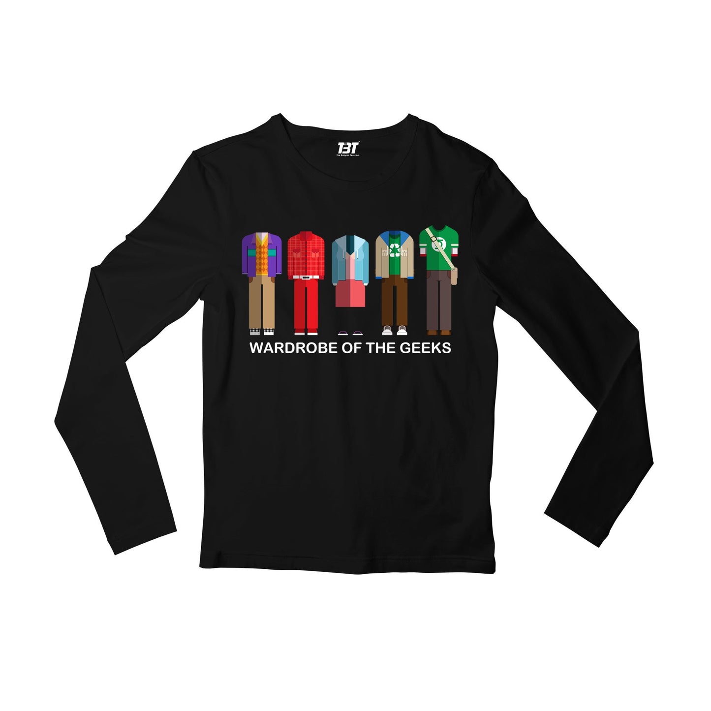The Big Bang Theory Full Sleeves T-shirt - Full Sleeves T-shirt The Banyan Tee TBT