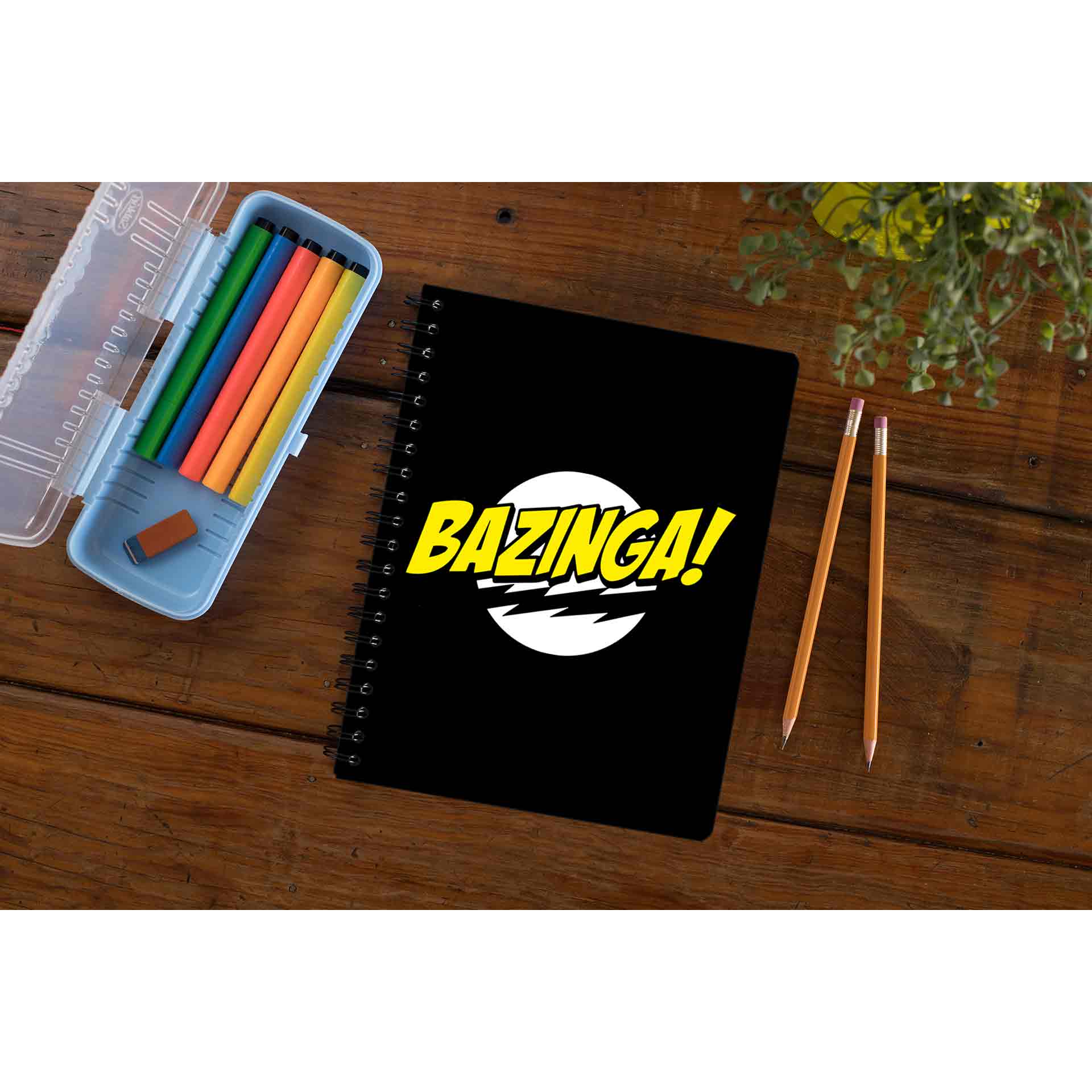 The Big Bang Theory Notebook The Banyan Tee TBT