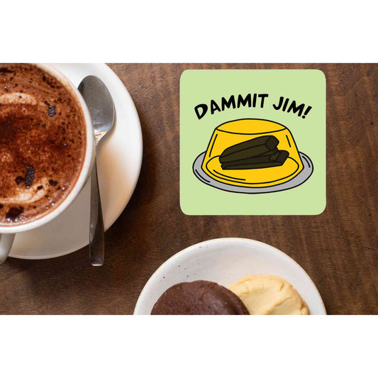 the office dammit jim coasters wooden table cups indian tv & movies buy online india the banyan tee tbt men women girls boys unisex