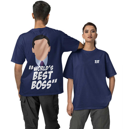 Oversized T shirt - World's Best Boss