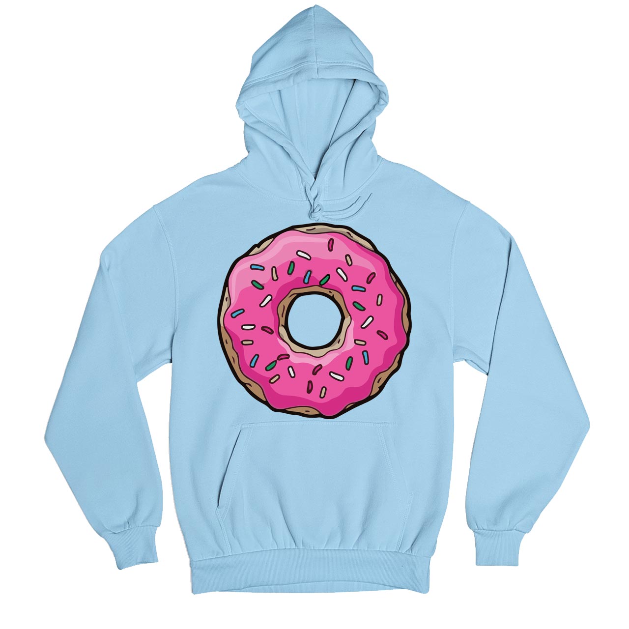 The Simpsons Hoodie Hooded Sweatshirt Pullover by The Banyan Tee TBT