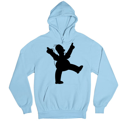 The Simpsons Hoodie Hooded Sweatshirt Pullover by The Banyan Tee TBT