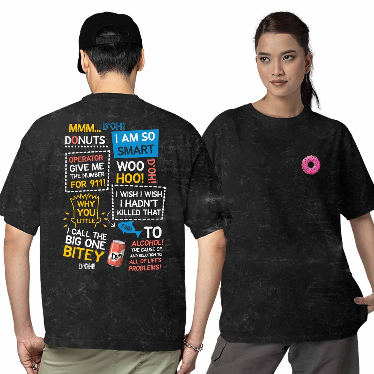 the simpsons oversized t shirt - doodle tv & movies t-shirt black buy online india the banyan tee tbt men women girls boys unisex
