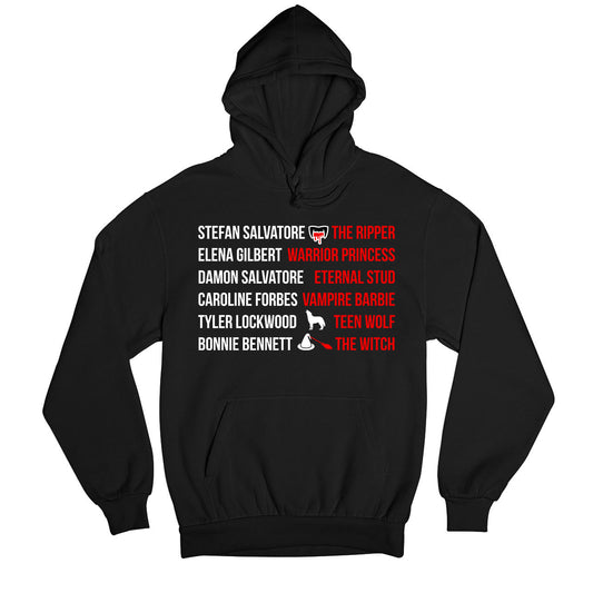 The Vampire Diaries Hoodie Hooded Sweatshirt The Banyan Tee TBT