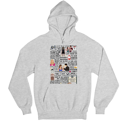the vampire diaries mystic doodle hoodie hooded sweatshirt winterwear tv & movies buy online united states usa the banyan tee tbt men women girls boys unisex gray