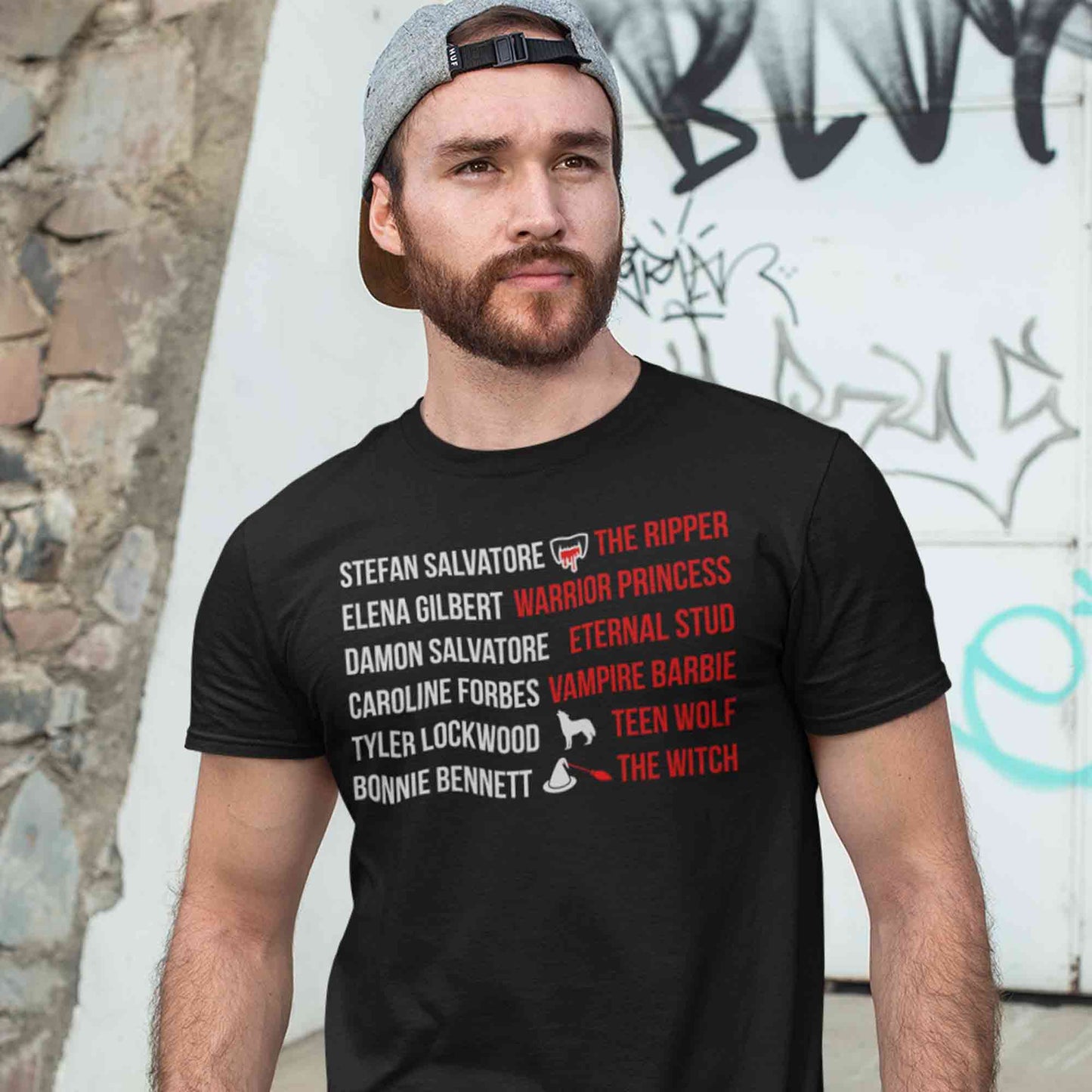 The Vampire Diaries T-shirt by The Banyan Tee TBT