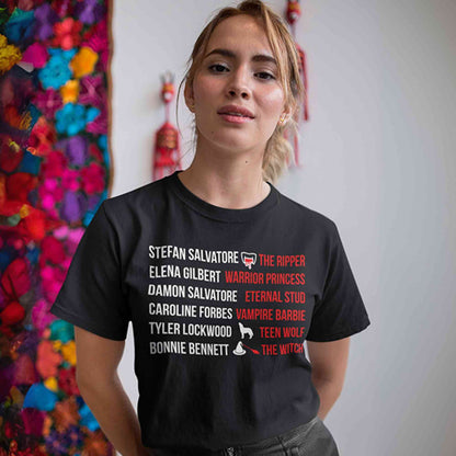 The Vampire Diaries T-shirt by The Banyan Tee TBT