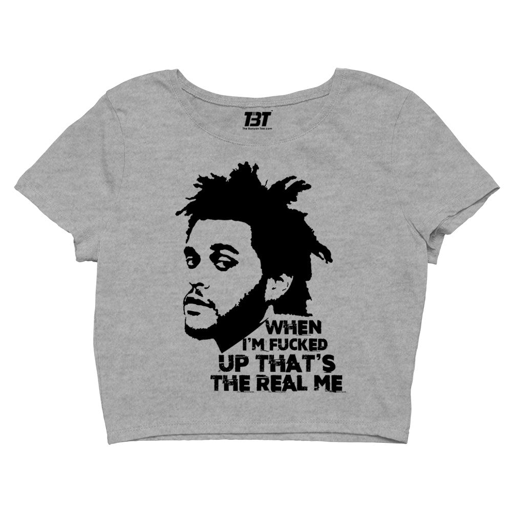 the weeknd the hills crop top music band buy online united states of america usa the banyan tee tbt men women girls boys unisex white