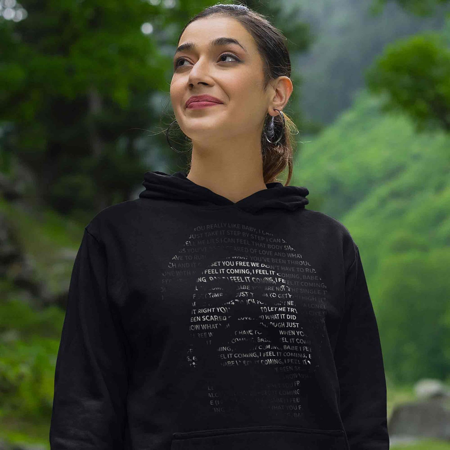 the weeknd i feel it coming hoodie hooded sweatshirt winterwear music band buy online united states usa the banyan tee tbt men women girls boys unisex black
