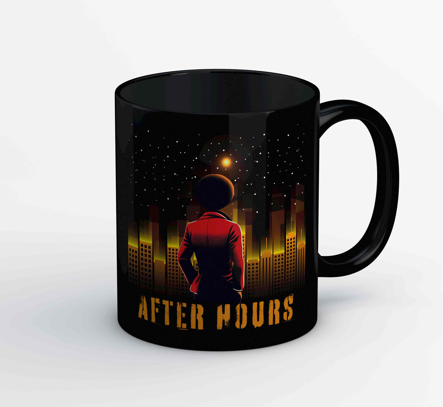 the weeknd after hours fanart mug coffee ceramic music band buy online united states of america usa the banyan tee tbt men women girls boys unisex  