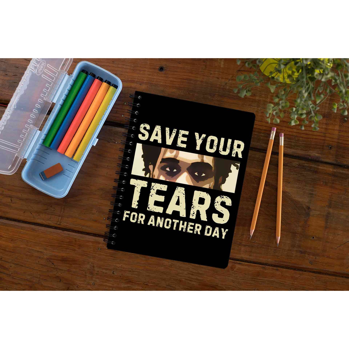 the weeknd save your tears notebook notepad diary buy online united states of america usa the banyan tee tbt unruled