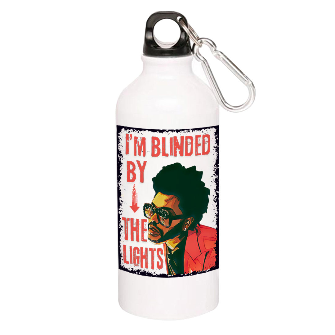 the weeknd i'm blinded by the lights sipper steel water bottle flask gym shaker music band buy online india the banyan tee tbt men women girls boys unisex