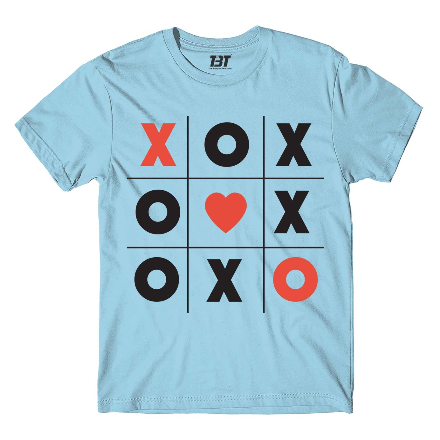 the weeknd tic tac xo t-shirt music band buy online usa united states the banyan tee tbt men women girls boys unisex sky blue