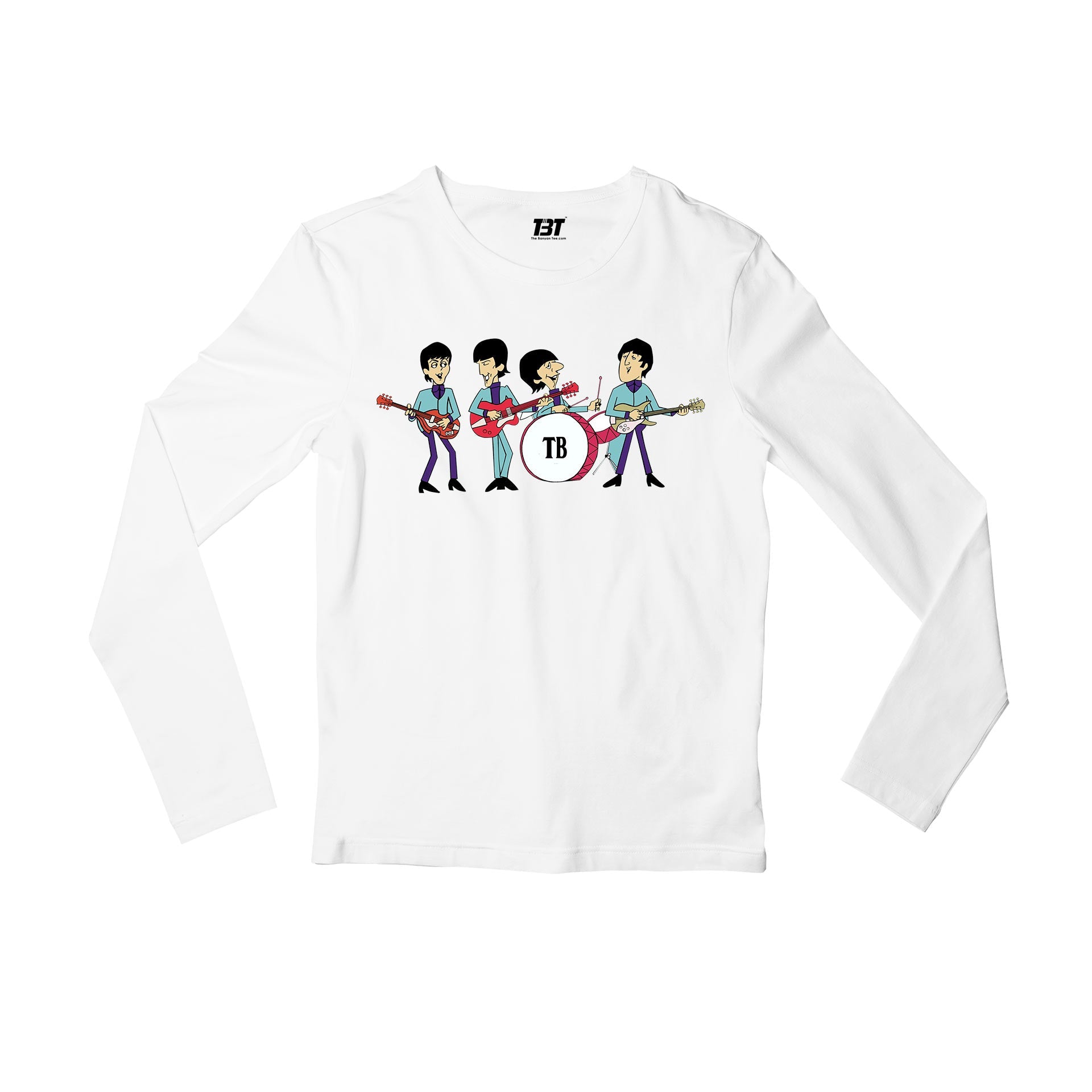 The Beatles Full Sleeves T-shirt Long Sleeves The Banyan Tee TBT