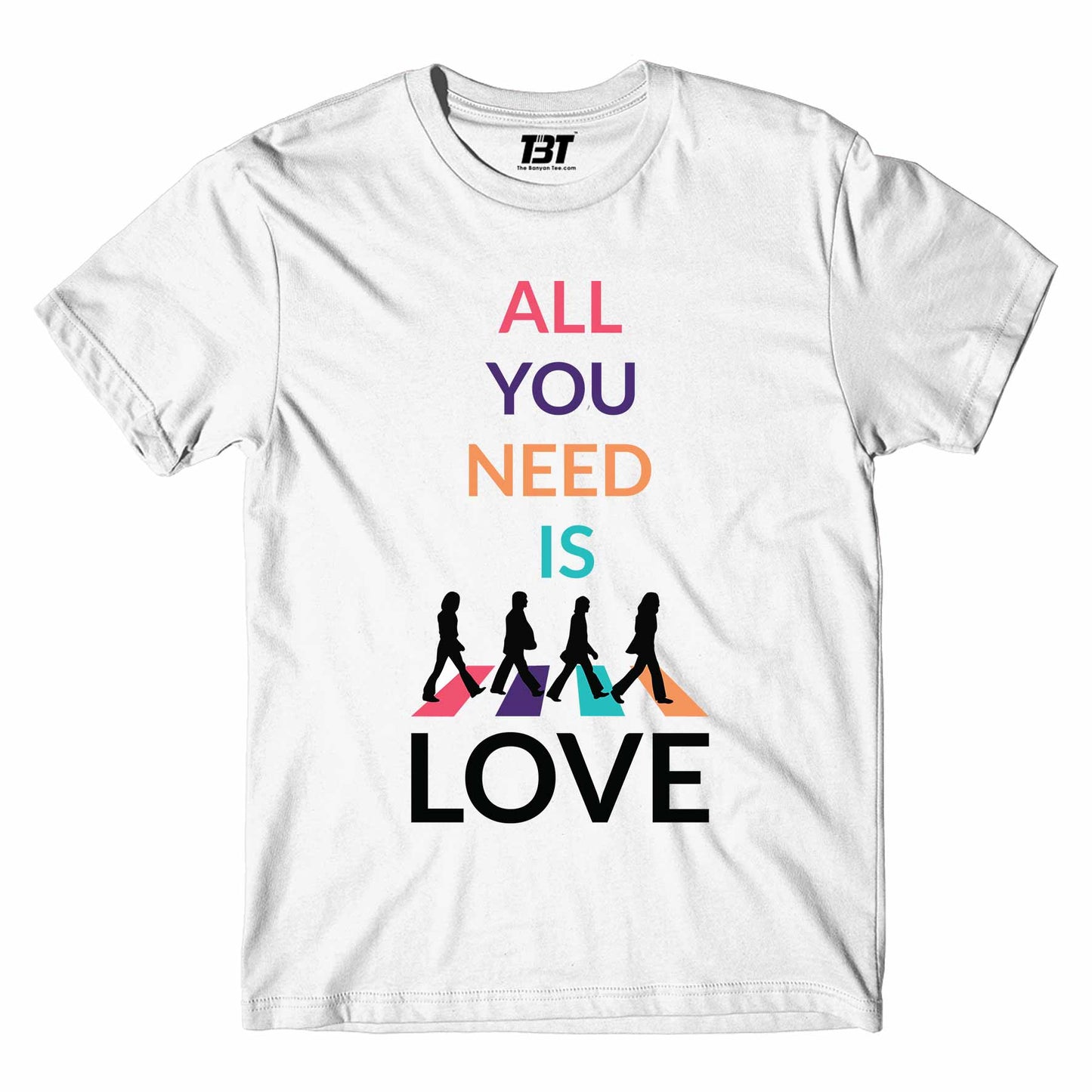 All You Need Is Love The Beatles T-shirt - T-shirt The Banyan Tee TBT shirt for men women boys designer stylish online cotton usa united states