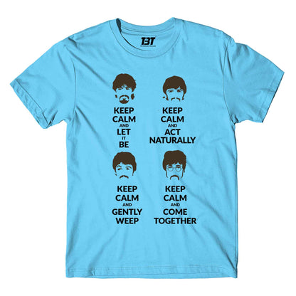 Keep Calm The Beatles T-shirt - T-shirt The Banyan Tee TBT shirt for men women boys designer stylish online cotton united states of america usa