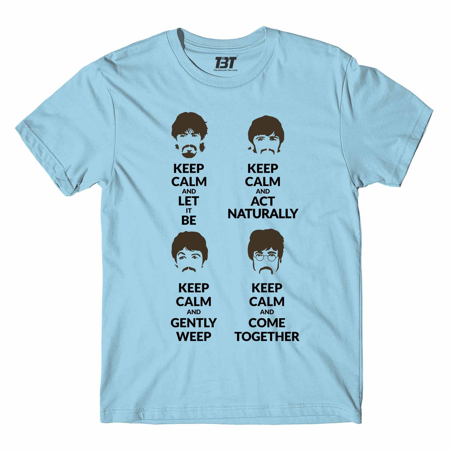 Keep Calm The Beatles T-shirt - T-shirt The Banyan Tee TBT shirt for men women boys designer stylish online cotton usa united states