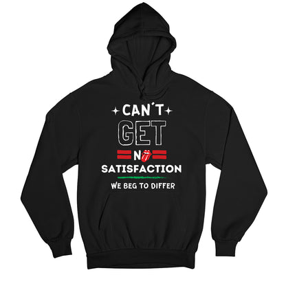 the rolling stones can't get no satisfaction hoodie hooded sweatshirt winterwear music band buy online usa united states of america the banyan tee tbt men women girls boys unisex black