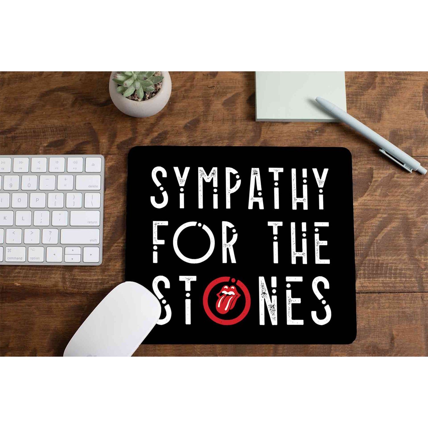 the rolling stones sympathy for the stones mousepad logitech large anime music band buy online united states of america usa the banyan tee tbt men women girls boys unisex