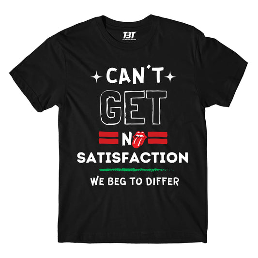 the rolling stones can't get no satisfaction t-shirt music band buy online usa united states the banyan tee tbt men women girls boys unisex black