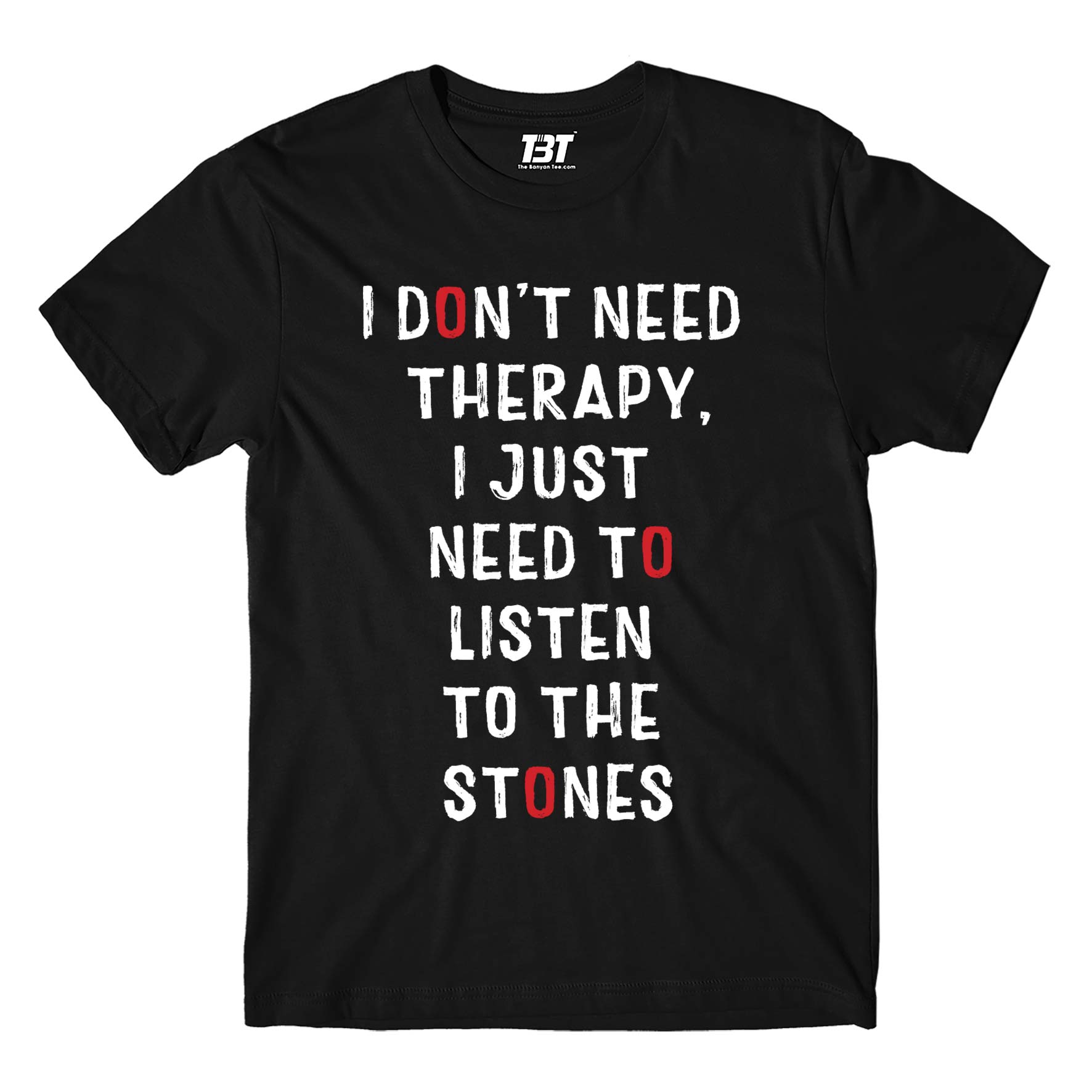 the rolling stones i don't need therapy t-shirt music band buy online usa united states the banyan tee tbt men women girls boys unisex Sky Blue