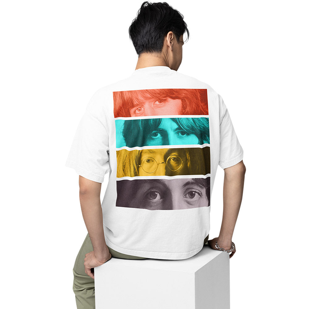the beatles oversized t shirt - legends music t-shirt white buy online india the banyan tee tbt men women girls boys unisex