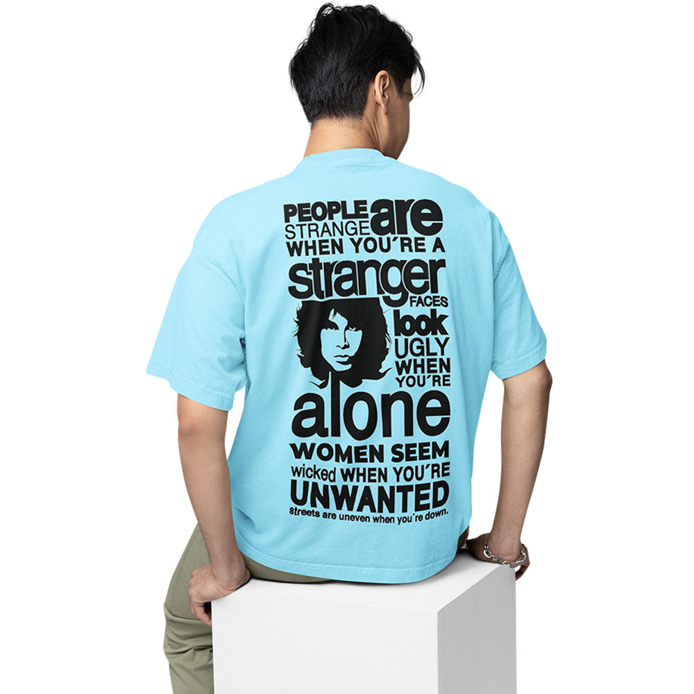 the doors oversized t shirt - people are strange music t-shirt baby blue buy online india the banyan tee tbt men women girls boys unisex