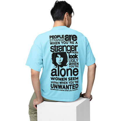 the doors oversized t shirt - people are strange music t-shirt baby blue buy online india the banyan tee tbt men women girls boys unisex