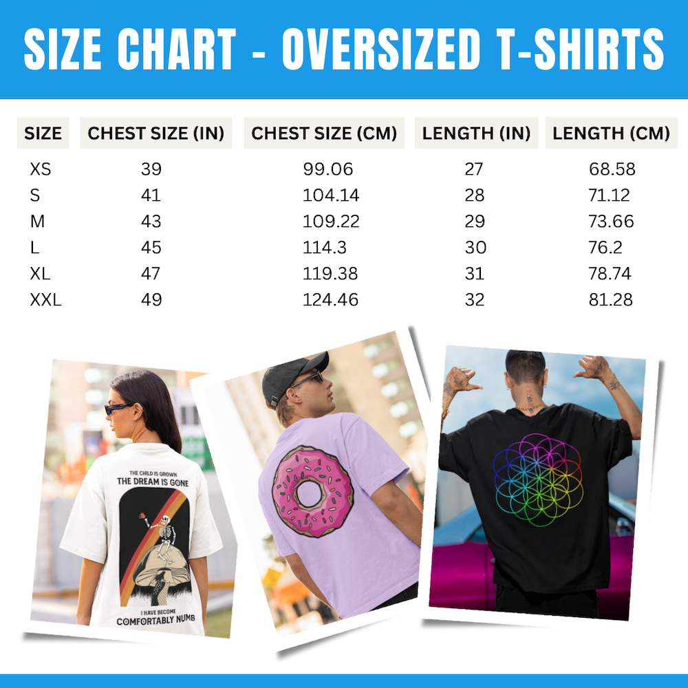 Oversized T shirt - Legendary Symbols