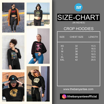 Crop Hoodie - New Rules