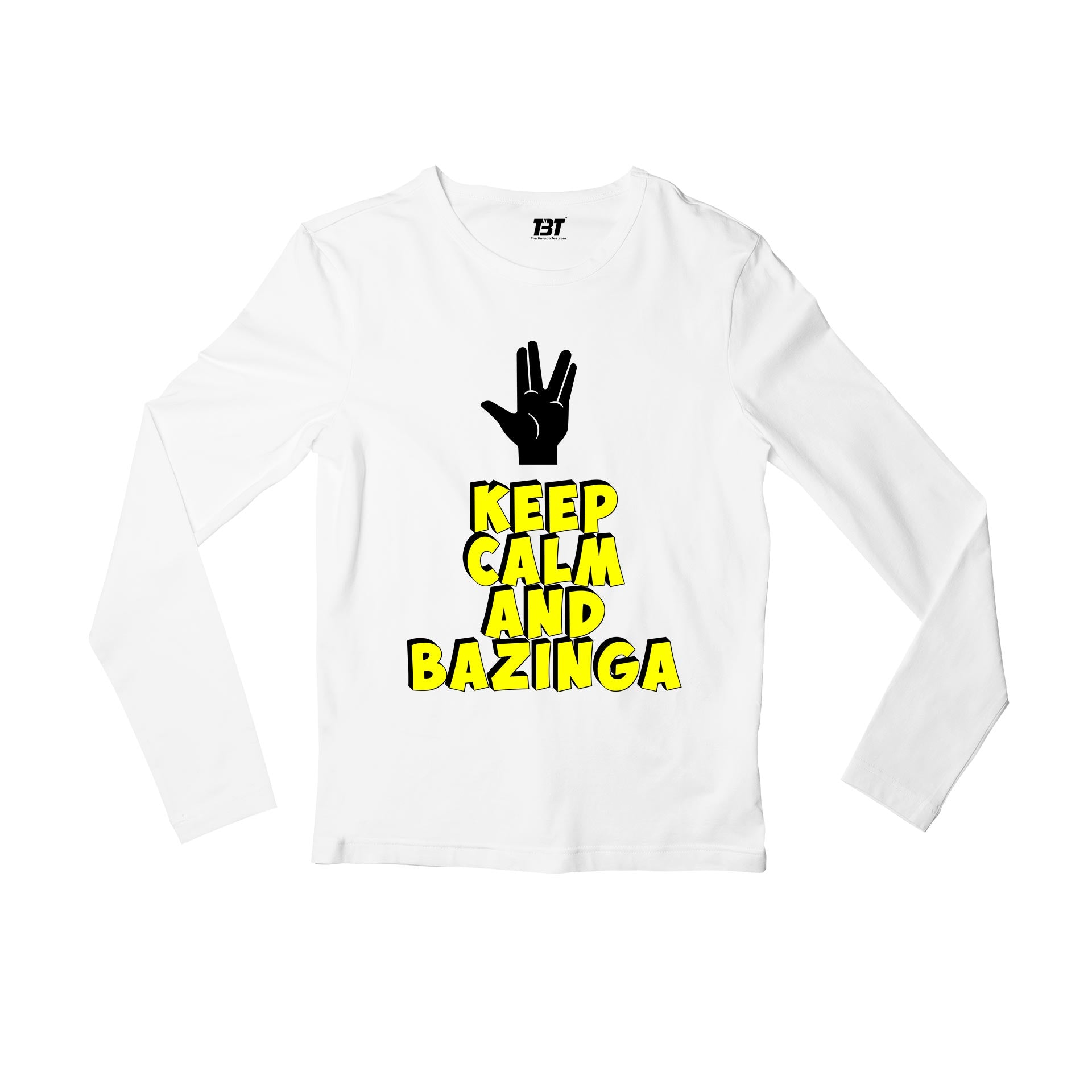 The Big Bang Theory Full Sleeves T-shirt Full Sleeves T-shirt The Banyan Tee TBT