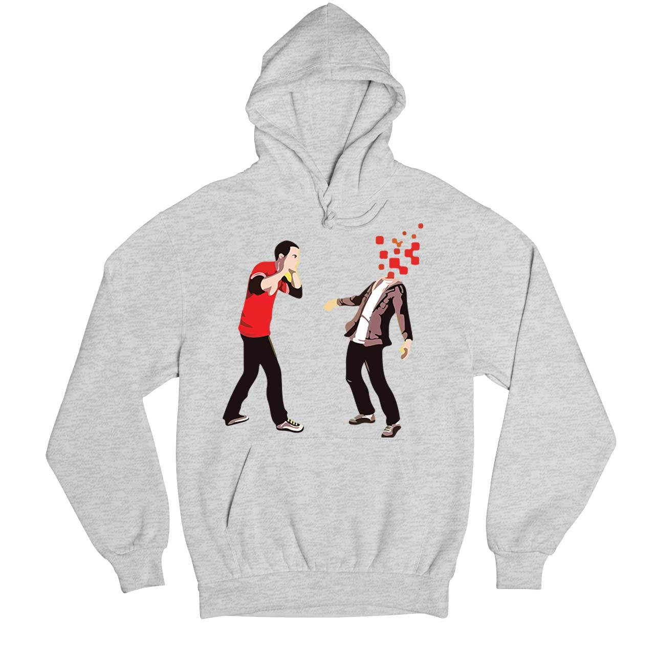 the big bang theory brain explode hoodie hooded sweatshirt winterwear tv & movies buy online united states usa the banyan tee tbt men women girls boys unisex gray