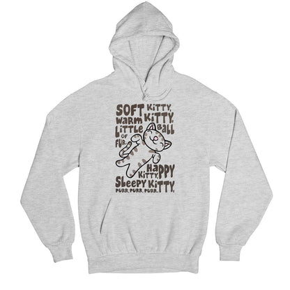 the big bang theory soft kitty hoodie hooded sweatshirt winterwear tv & movies buy online united states usa the banyan tee tbt men women girls boys unisex gray