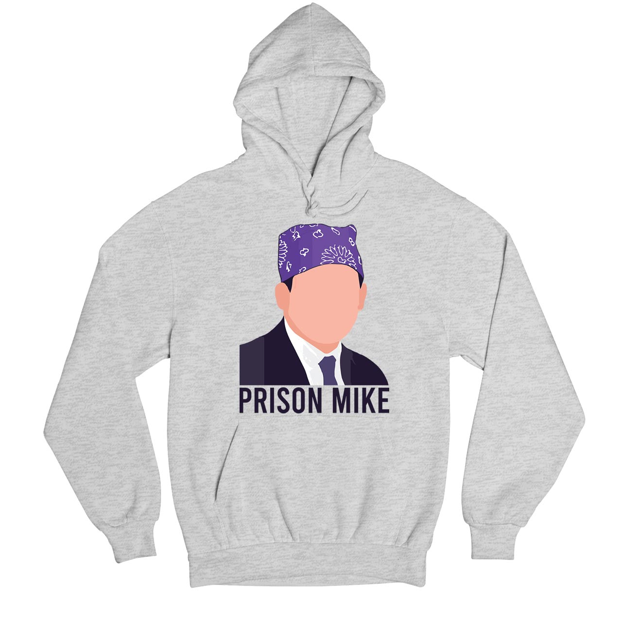 the office prison mike hoodie hooded sweatshirt winterwear tv & movies buy online usa united states of america the banyan tee tbt men women girls boys unisex gray - michael scott