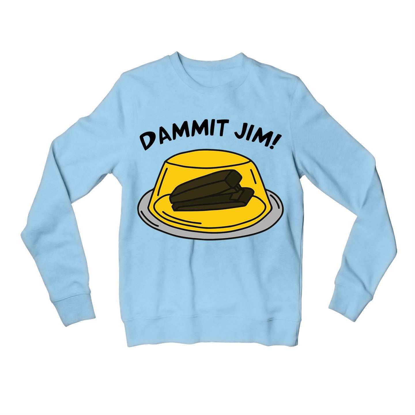 the office dammit jim sweatshirt upper winterwear tv & movies buy online united states of america usa the banyan tee tbt men women girls boys unisex gray