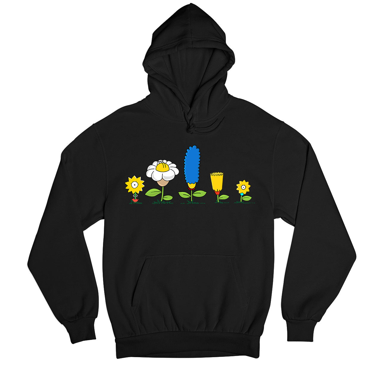 The Simpsons Hoodie Hooded Sweatshirt Pullover by The Banyan Tee TBT