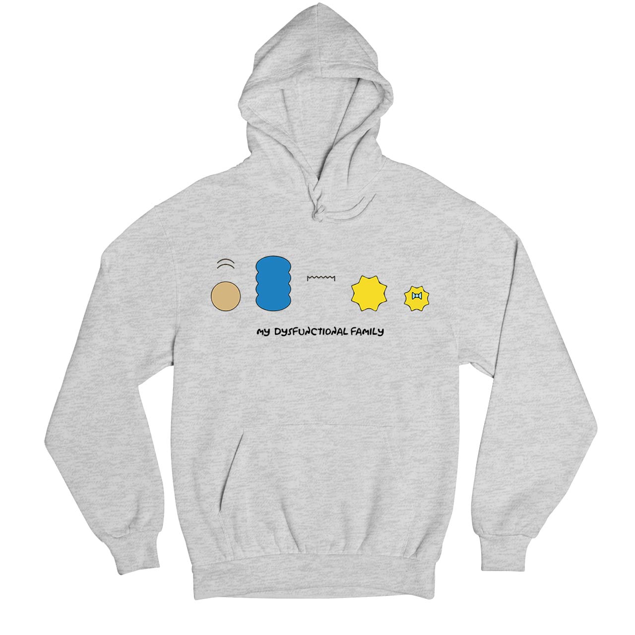 The Simpsons Hoodie Hooded Sweatshirt Pullover by The Banyan Tee TBT