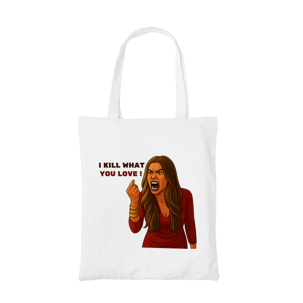 modern family what you love tote bag cotton printed tv & movies buy online united states usa the banyan tee tbt men women girls boys unisex