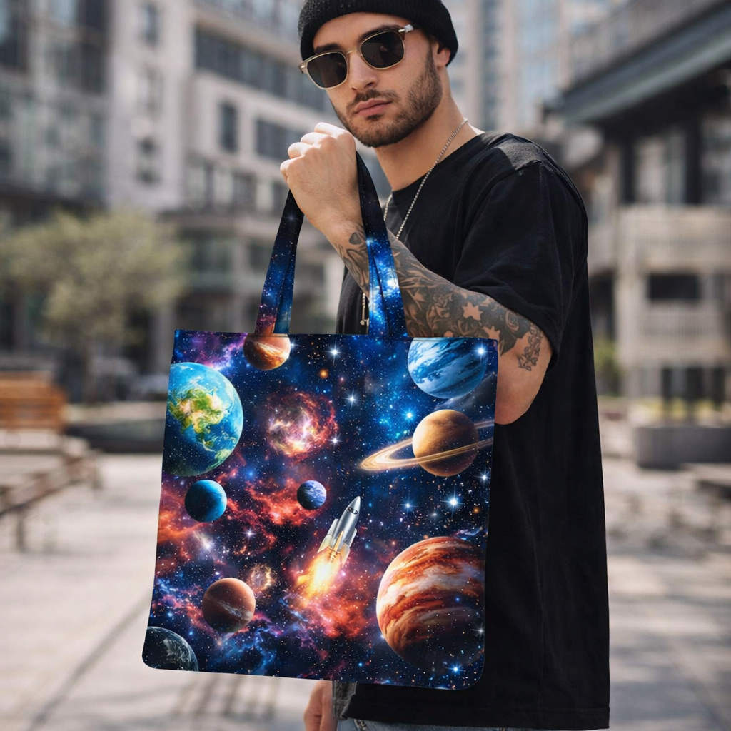Custom Tote Bag - All Over Printed