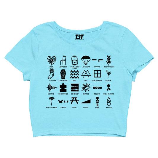 twenty one pilots 24 tattoos crop top music band buy online united states of america usa the banyan tee tbt men women girls boys unisex s